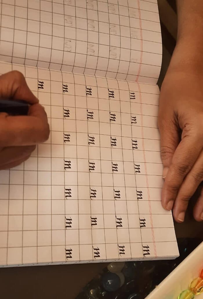 write calligraphy